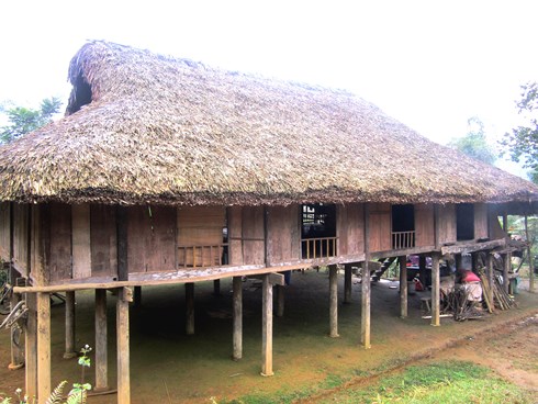 A traditional Tày stilt house in the Northeast region of Vietnam