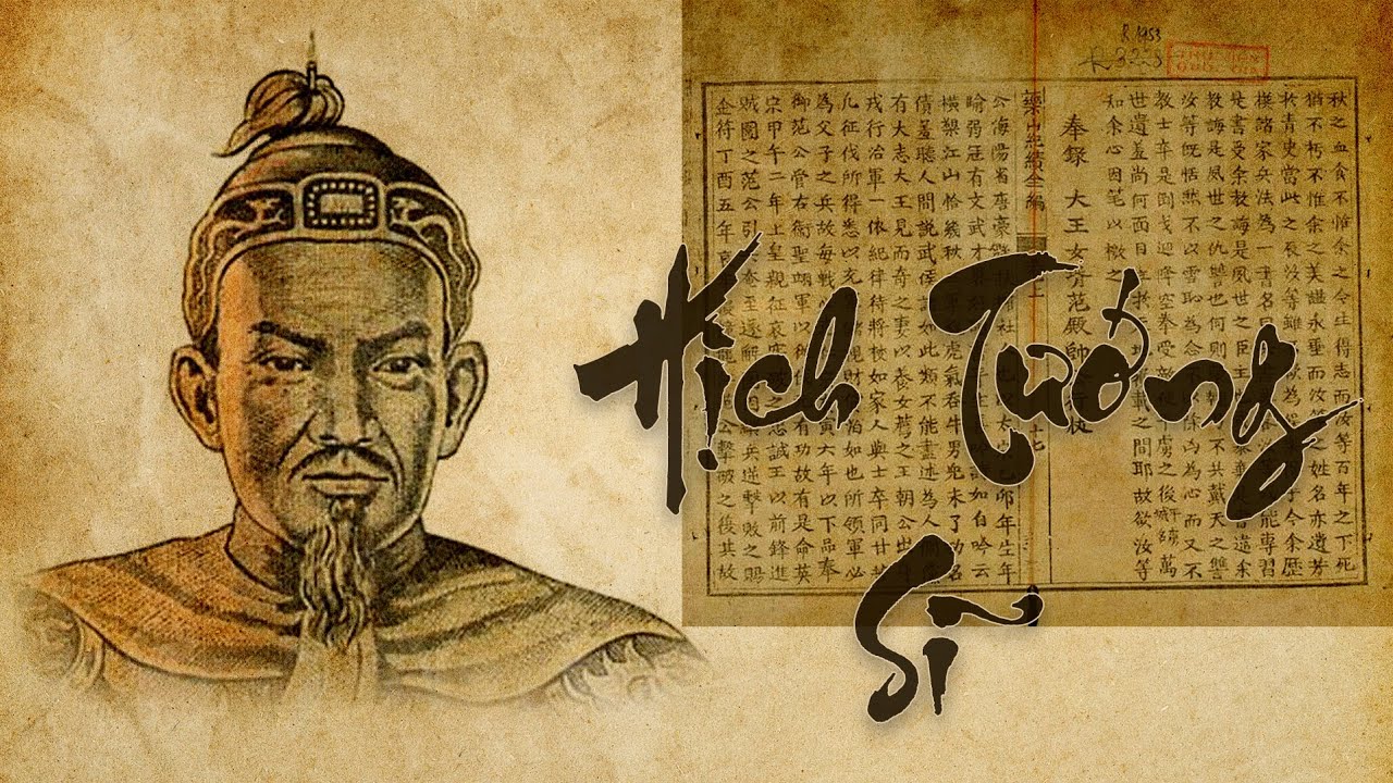 A manuscript or stone carving of Trần Hưng Đạo's Proclamation to the Officers