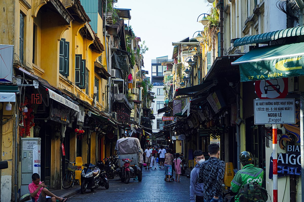 The Old Quarter of Hanoi — French-Asian architecture, ancient trees, a slower pace of life — juxtaposed against the blistering speed of Saigon