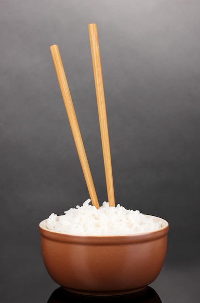 Chopsticks sticking upright in rice bowl taboo